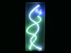 wave art neon sign