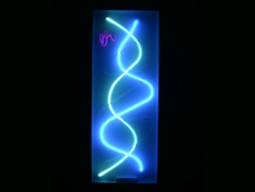 wave art neon sign