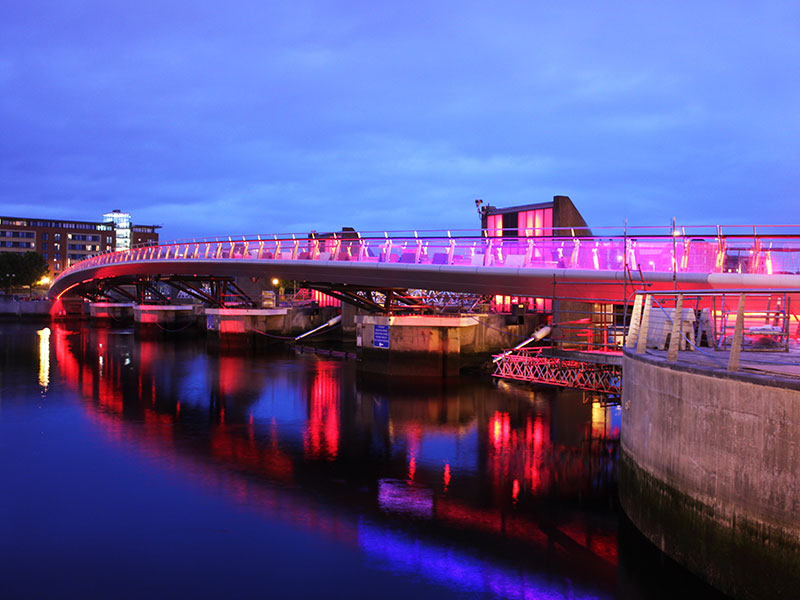 Lagan Weir Bridge, Belfast 
