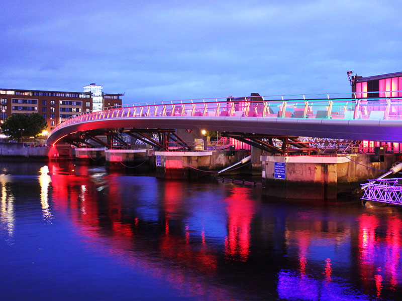 Lagan Weir Bridge, Belfast 