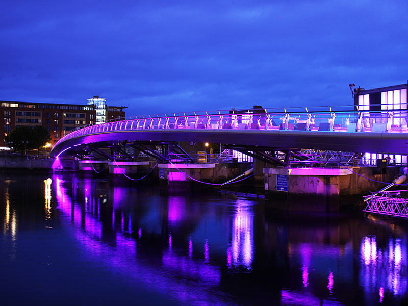 Lagan Weir Bridge, Belfast 