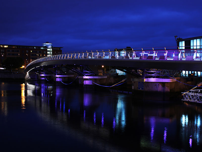 Lagan Weir Bridge, Belfast 