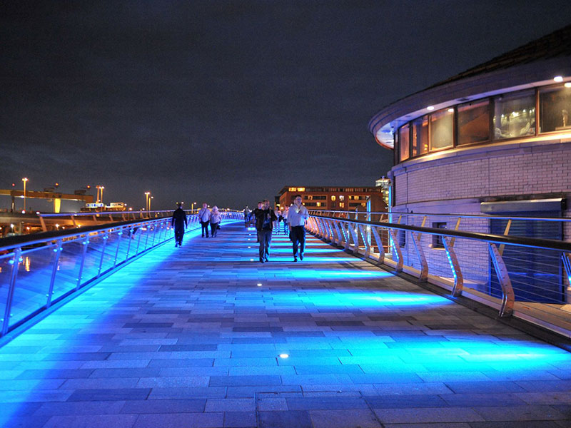 Lagan Weir Bridge, Belfast 