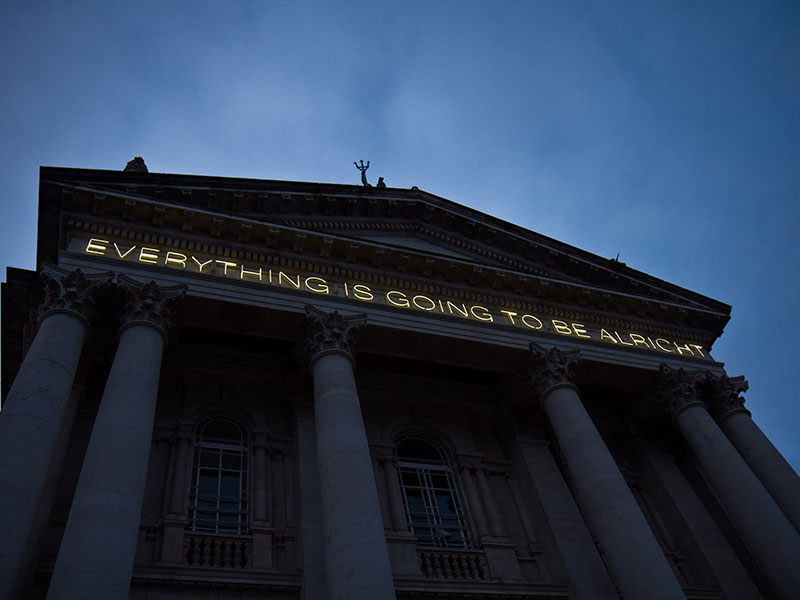 Work No. 203: Everything is going to be alright, 1999 (Tate Britain)