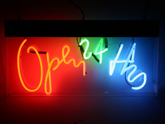 neon hire sign open 24 hours